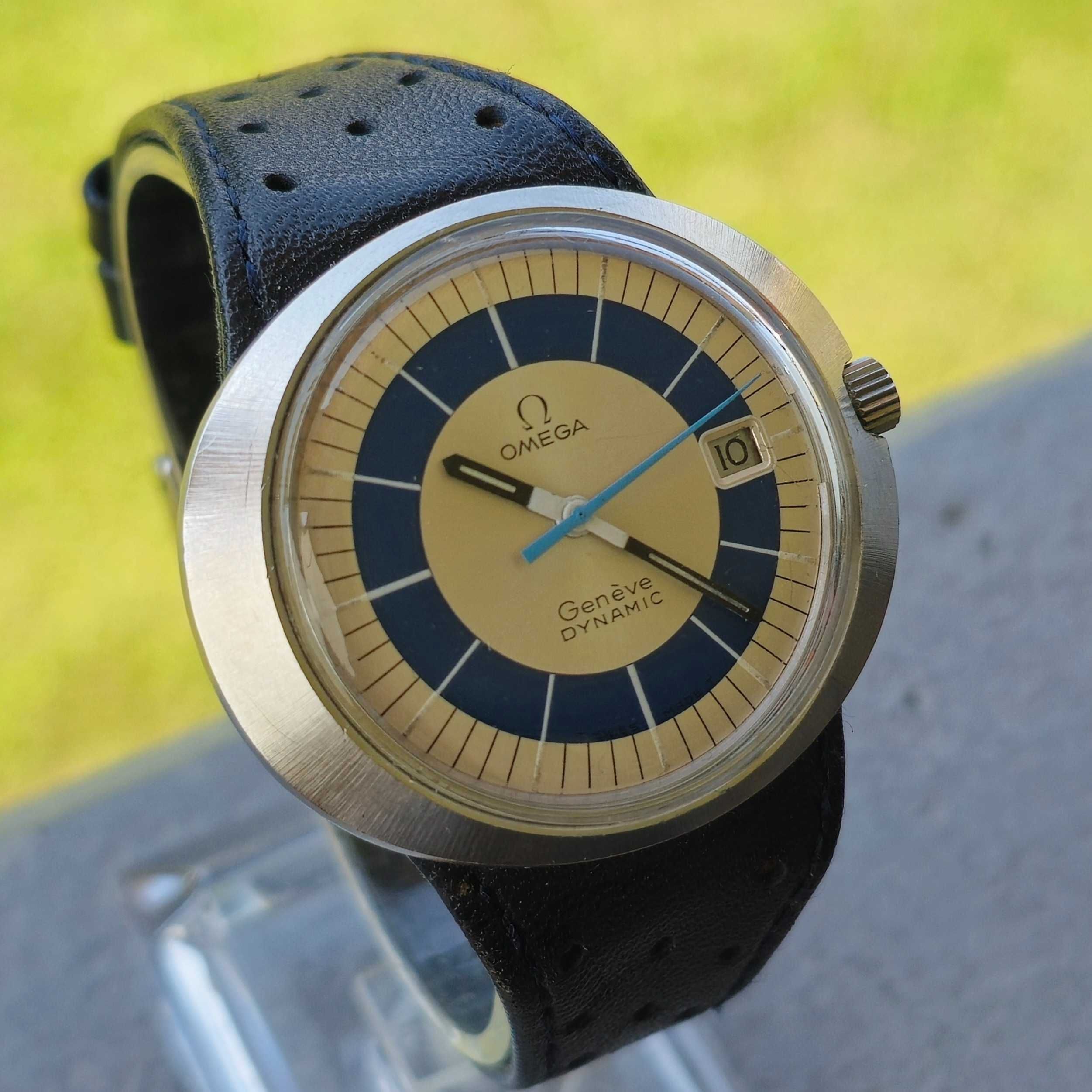 Omega Dynamic Tool 107 Zegarek Męski po serwisie Gwarancja