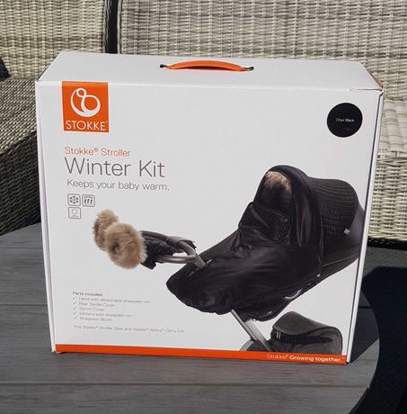 Stokke Winter Kit zestaw zimowy Onyx Black