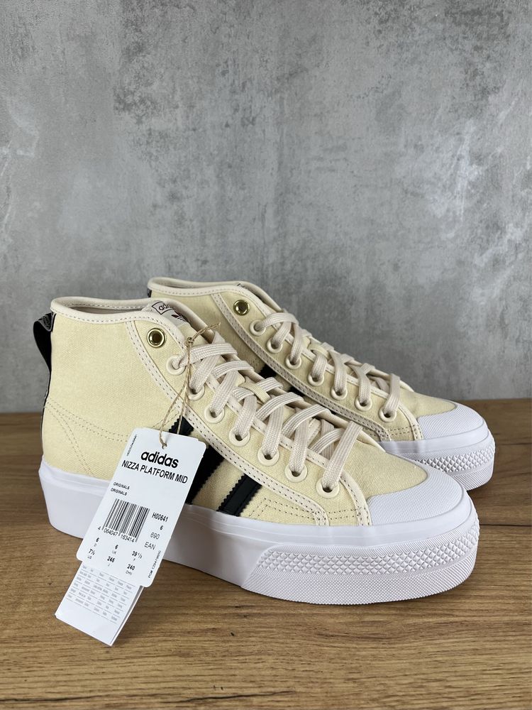 Trampki Adidas Nizza Platform Mid damskie