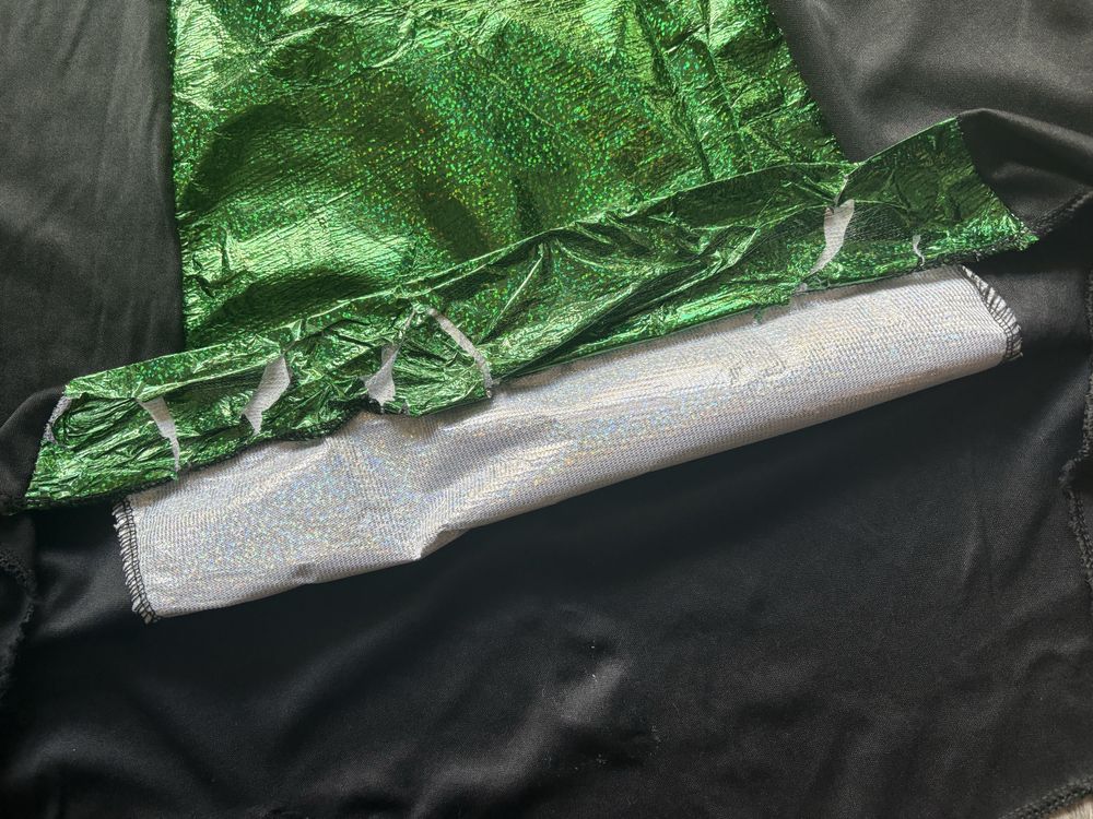 Strój kostium kosmita alien ufo obcy rozmiar 158