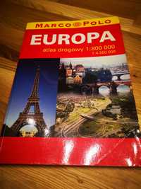 Atlas drogowy samochodowy Marco Polo Europa 1:800000