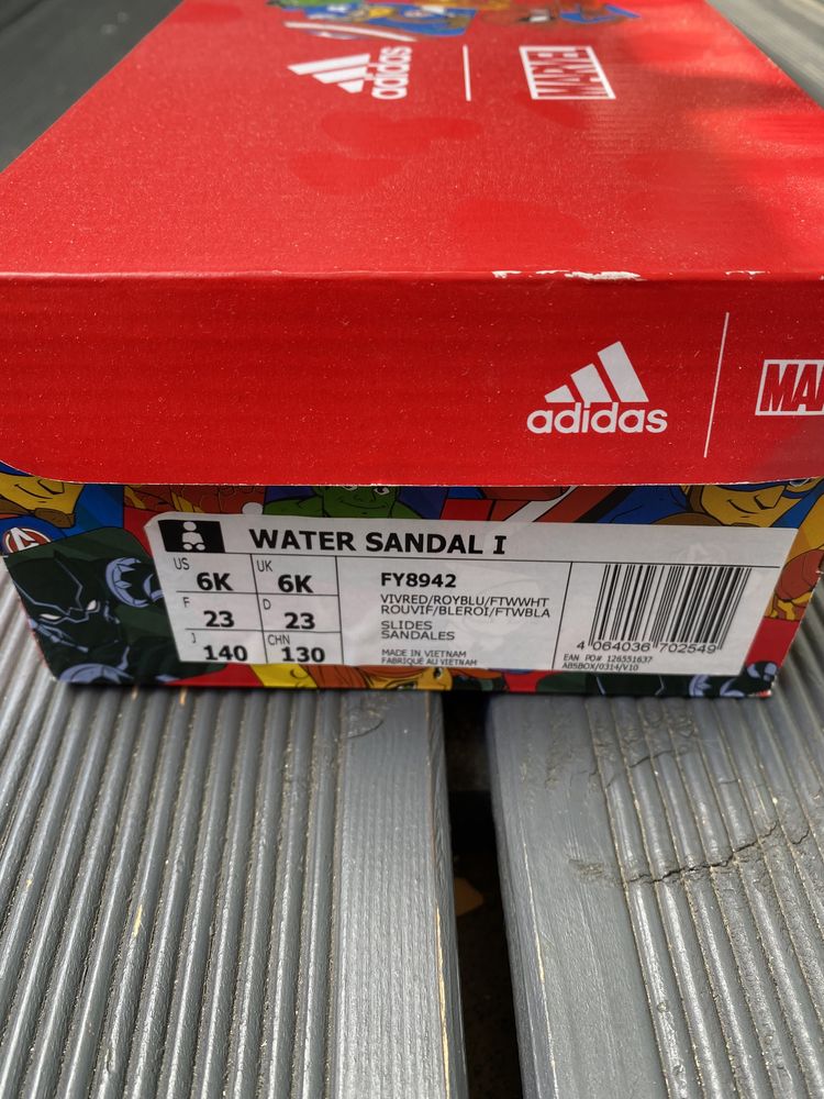 Buty Sandały Dziecięce Adidas Water Sandal Marvel 23 Lublin