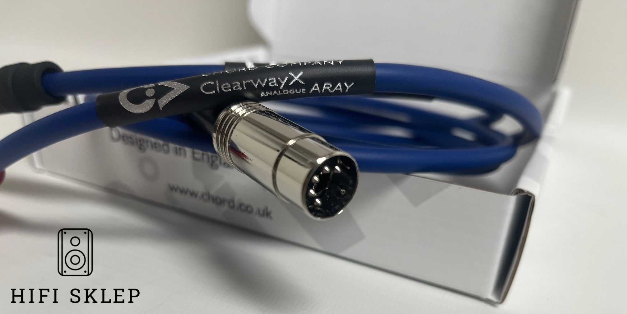 Chord  CLEARWAY X Interkonekt 2RCA - DIN - 1,0M/promocja