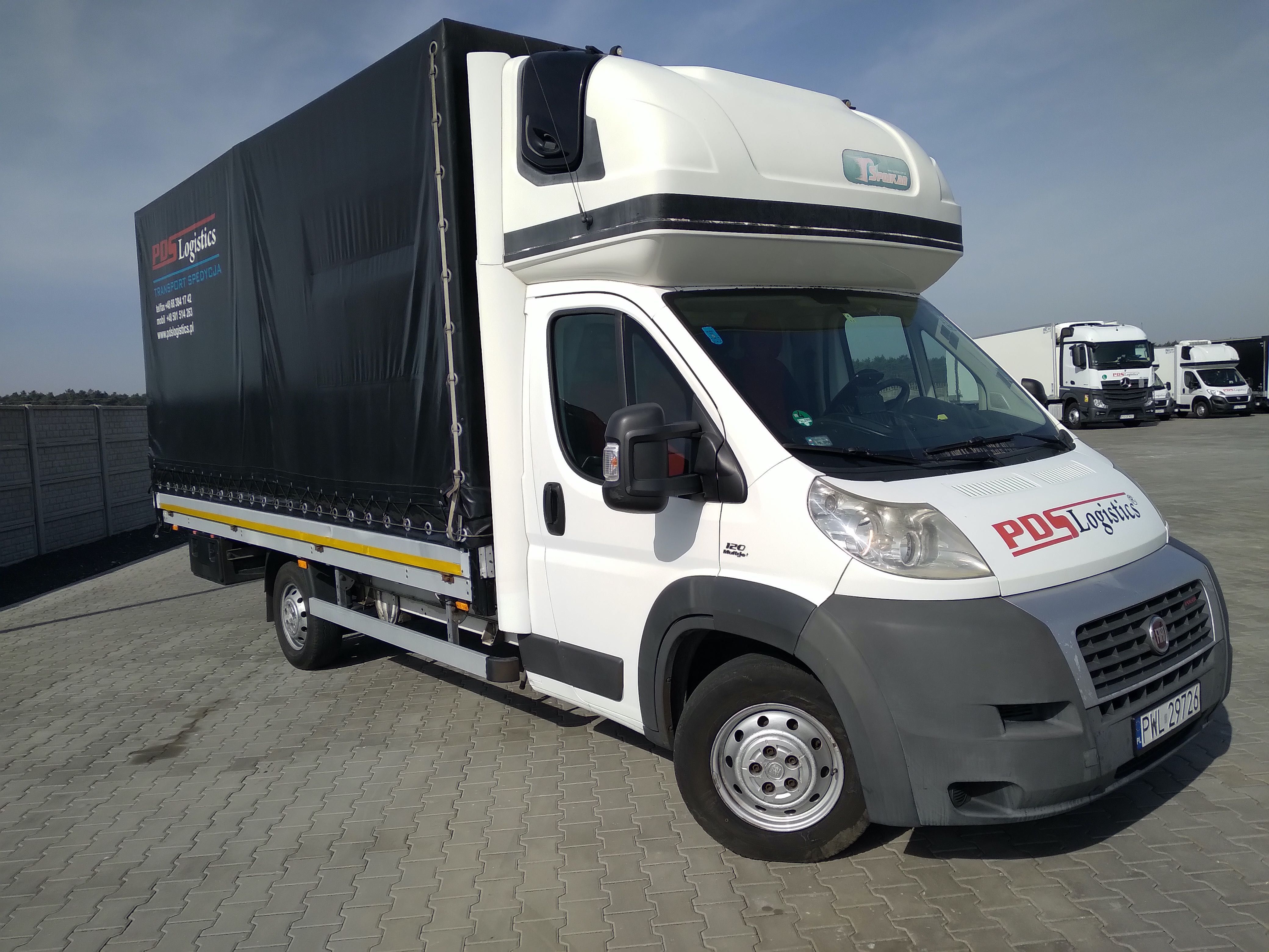 Fiat Ducato plandeka 10palet