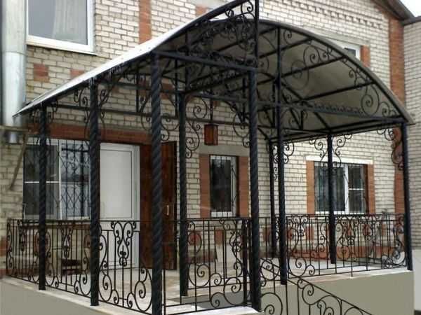 На ЗАКАЗ навес над входом от производителя