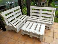 Meble ogrodowe z palet pilne
