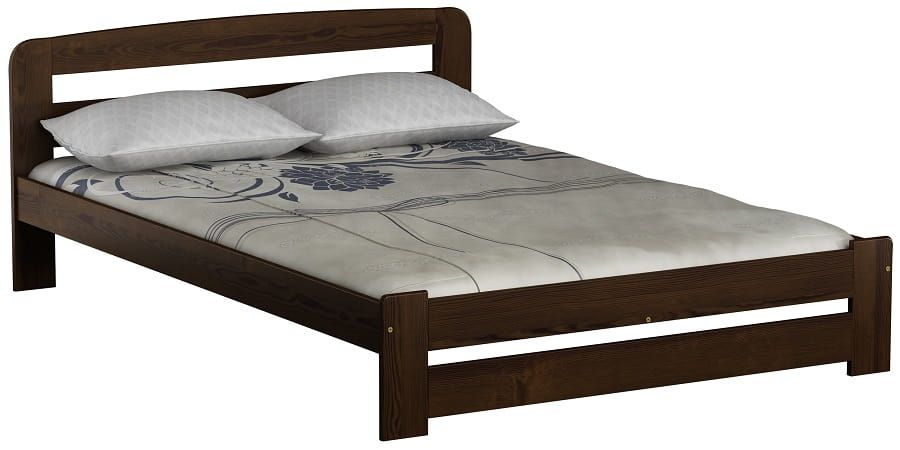 Meble Magnat łóżko drewniane sosnowe Lidia 120 różne kolory wymiary