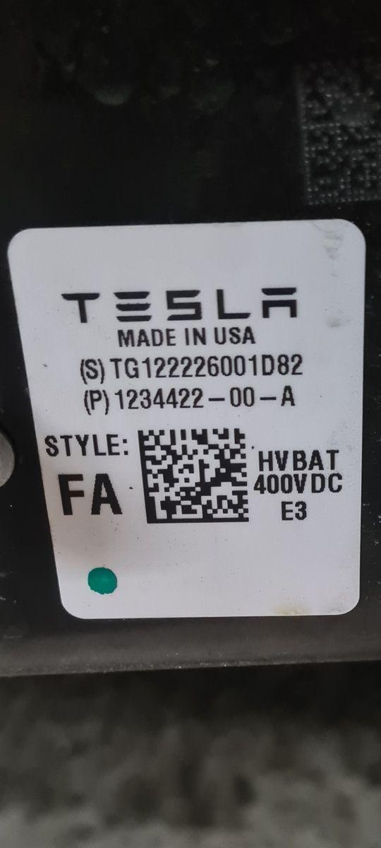 Батарея Tesla Model 3, Y 82kwt 08.2022г