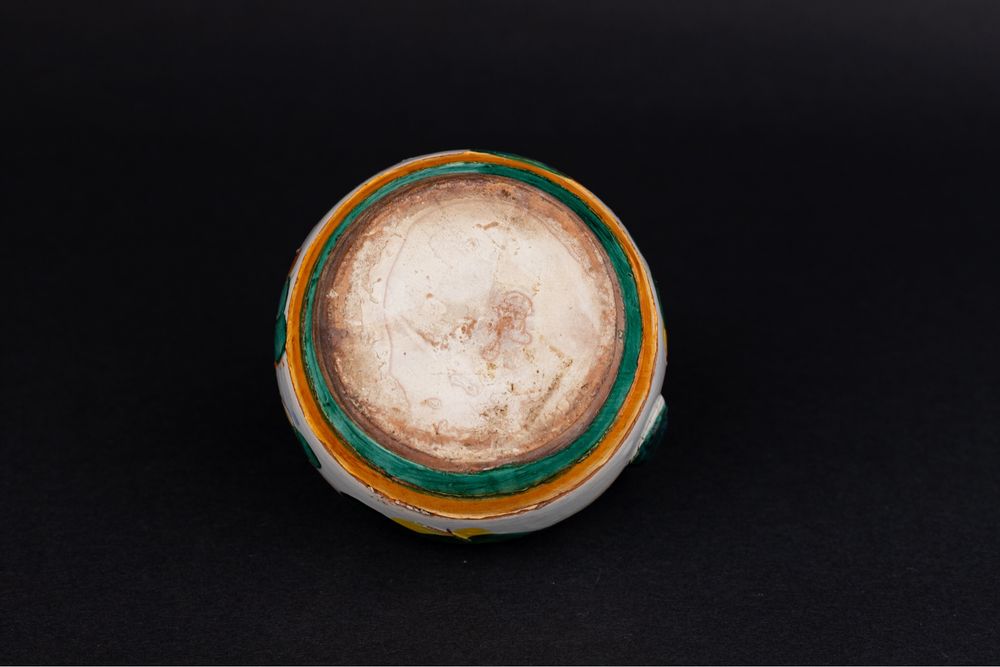 Włoska ceramika dzbanuszek wazon ręczna robota vintage