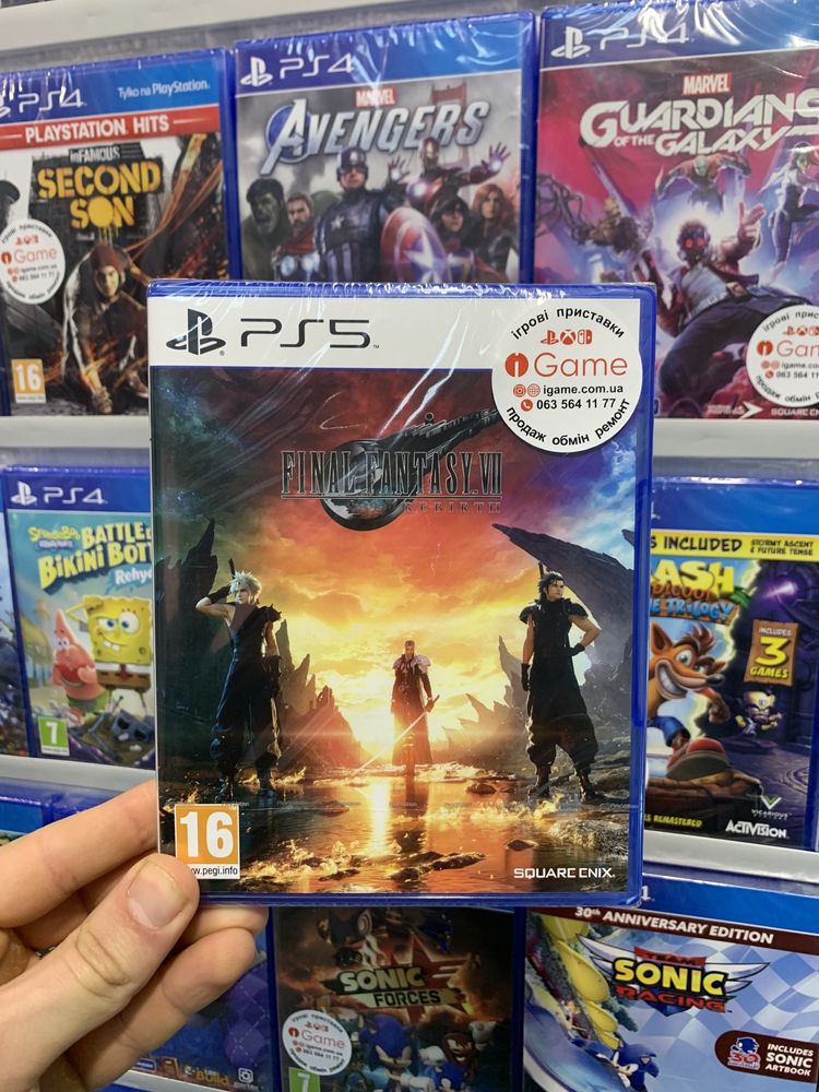Final Fantasy VII Rebirth Ps5 Igame