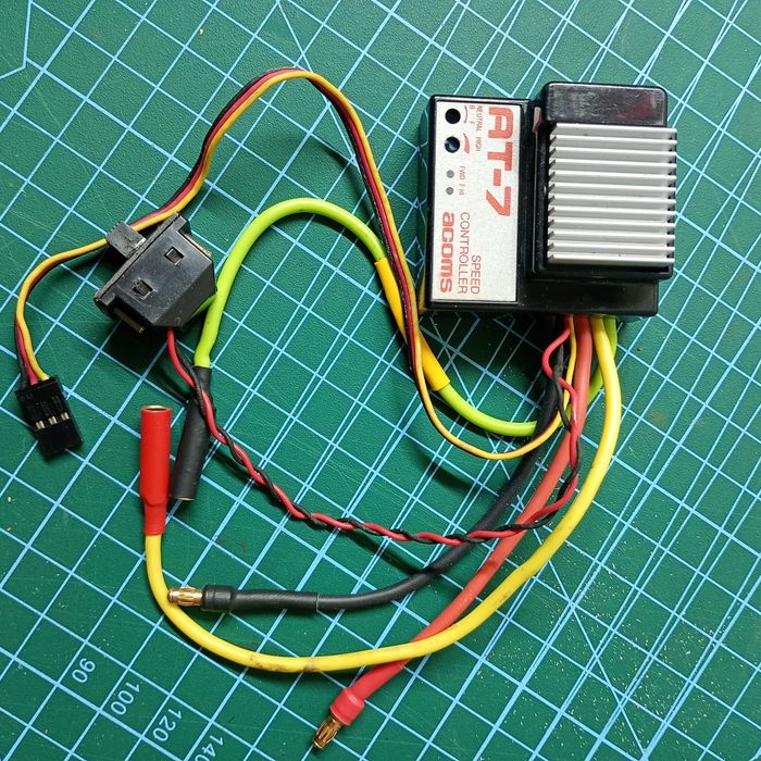 Regulator szczotkowy RC do modeli zdalnie sterowanych