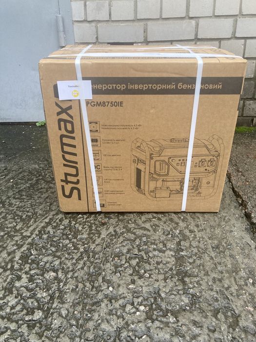 PGM8750IE Генератор інверторний бензиновий 5000 Вт Sturmax