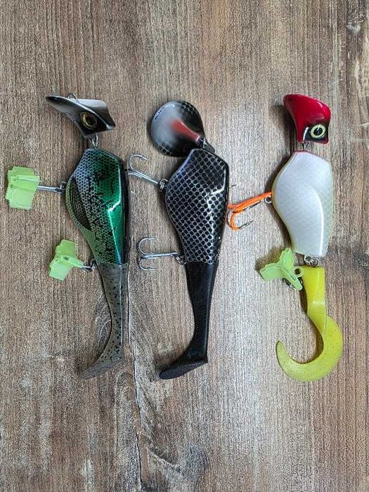 Headbanger  Przynęta na szczupaka okonia Oryginalna 3 sztuki