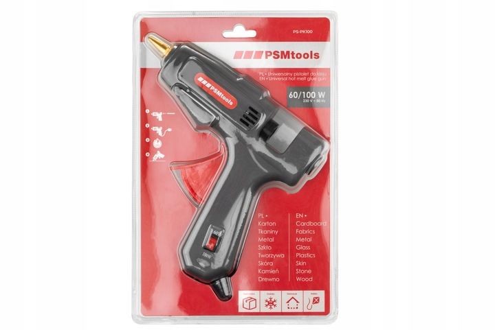 Pistolet Do Kleju Na Gorąco 11mm 60/100w Regulacja