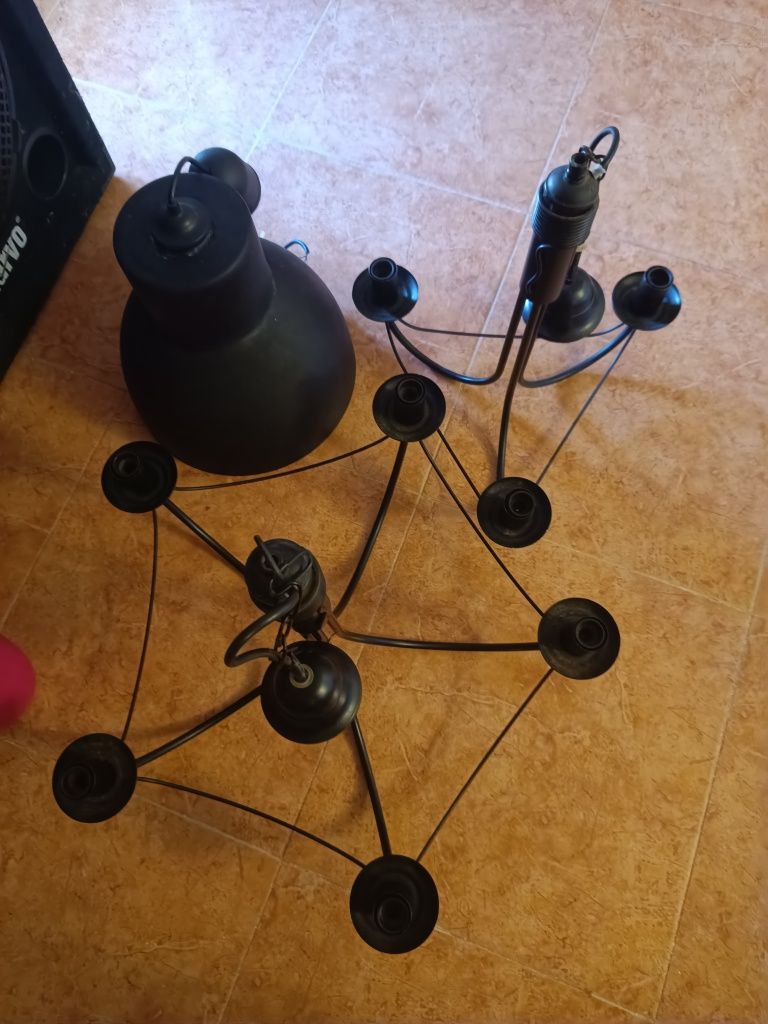 Conjunto de candeeiros