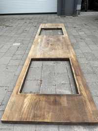 Blat drewniany kuchenny 260 x 62 x 4 cm