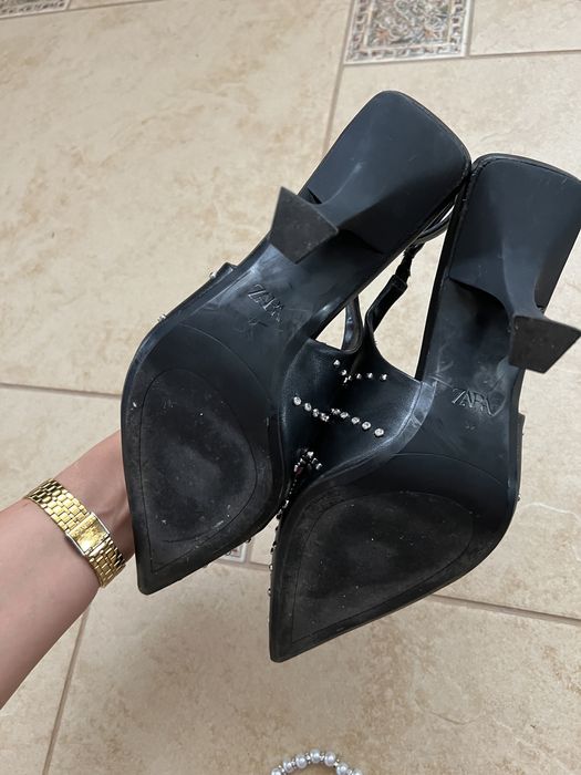 Туфлі шкіряні Zara