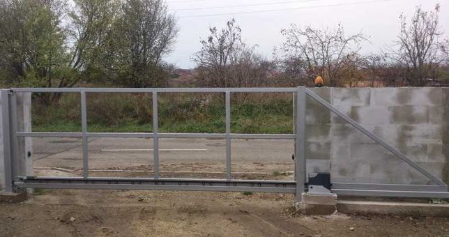 Brama przesuwna konstrukcja do zabudowy szkielet bramy przesuwanej