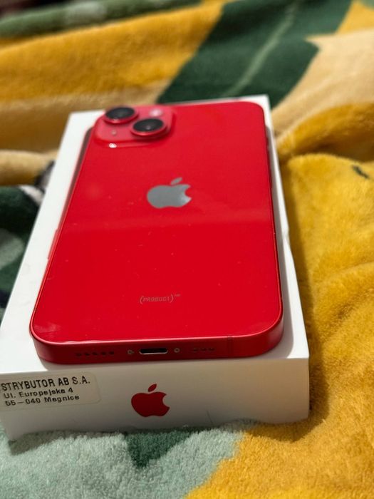 Iphone 14 128gb czerwony