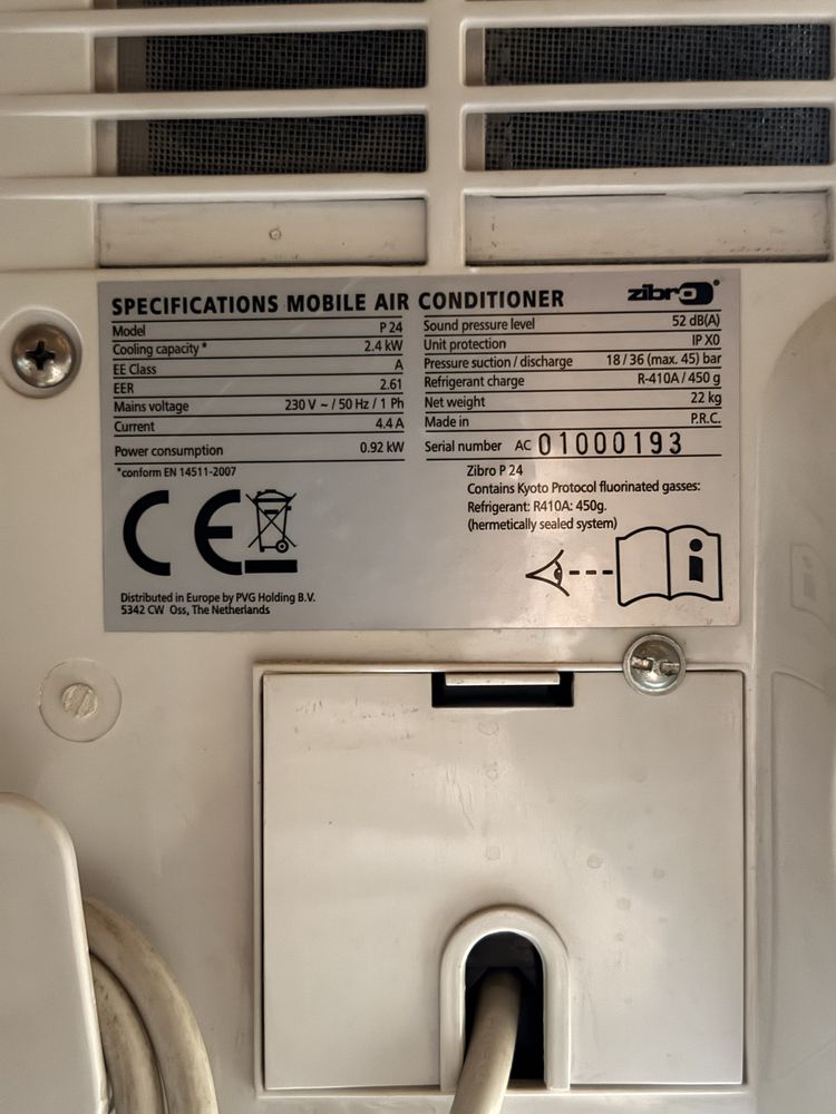 Klimatyzator przenośny Zibro P24