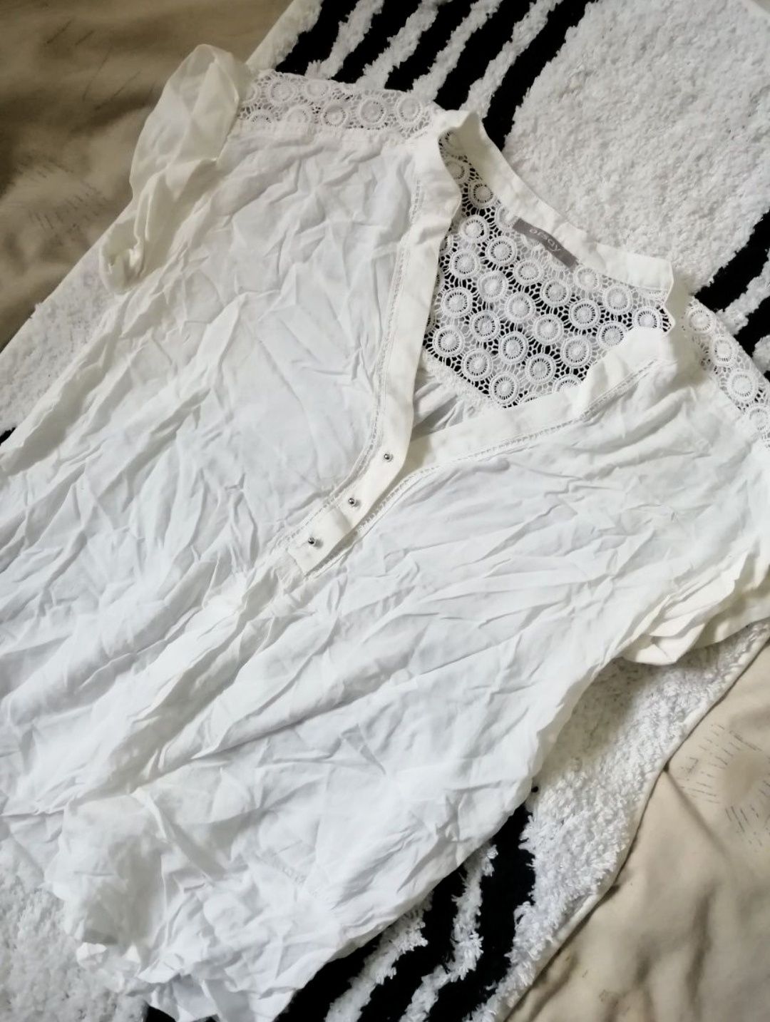 ORSAY _ nowa! bluzka koszula bluzeczka biała Dobra na rozm. XS, S!