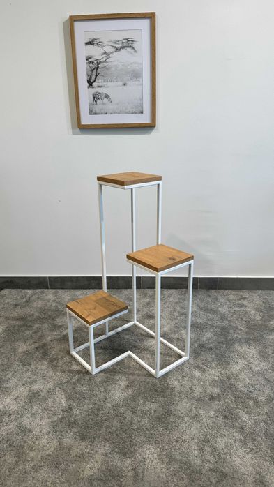 Kwietnik LOFT metalowy industrialny do salonu sypialni do przedpokoju