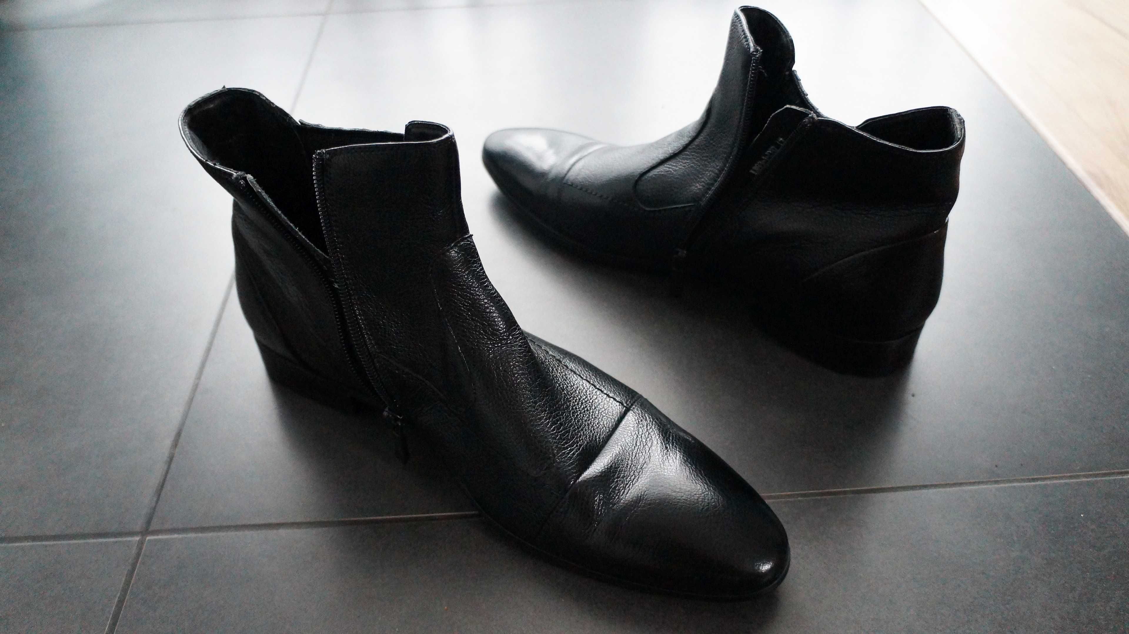 Włoskie Buty skórzane * Alfio Raldo * NOWE rozmiar 42 wkładka 30cm