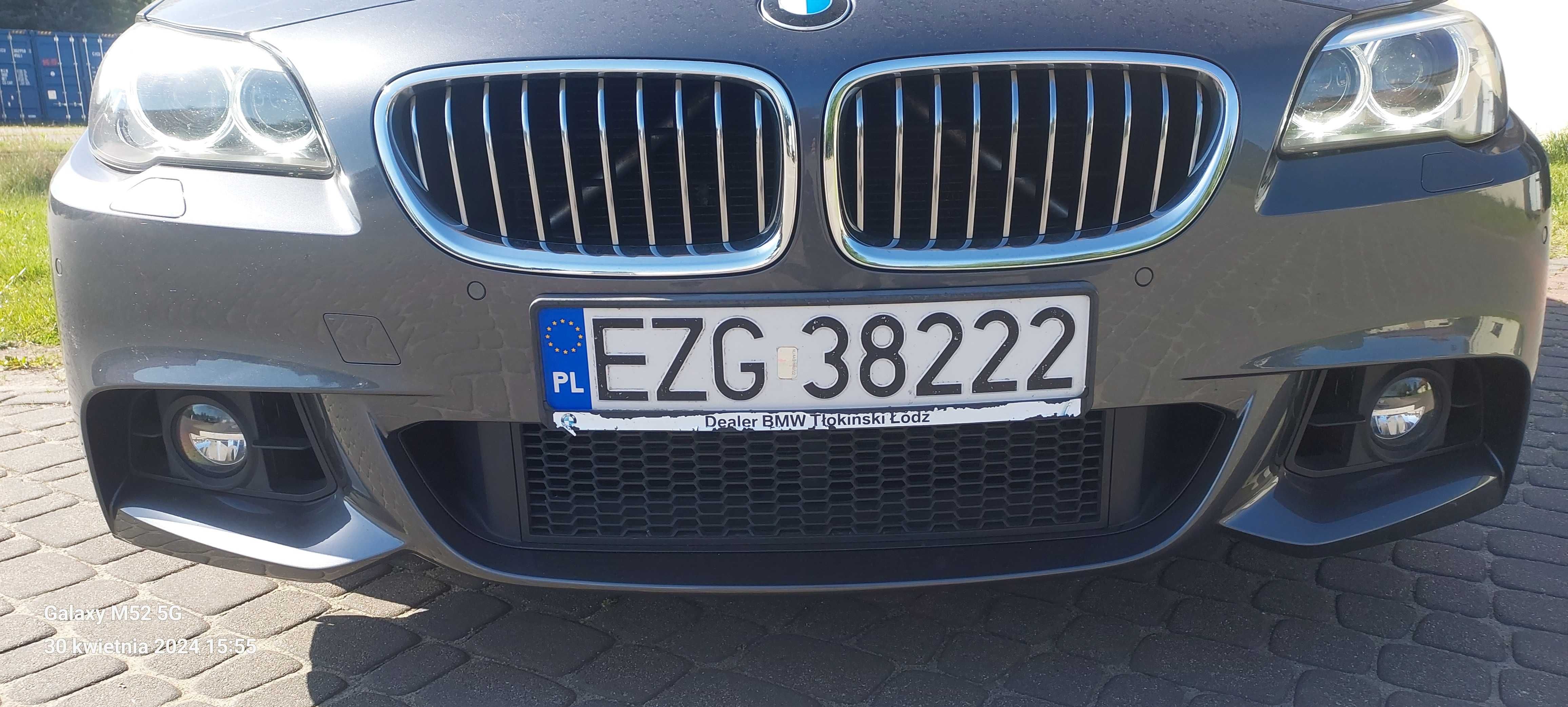 BMW 520d X-drive, 2016 r. 97 600 km, 1-y właściciel, salon Polska