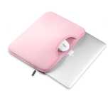 Torba pokrowiec neoprenowy do  laptopa 15.6'' Różowa