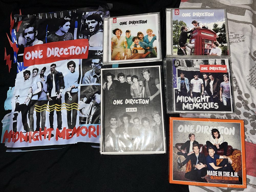 5 альбомів гурту One Direction, 1D, Harry Styles,