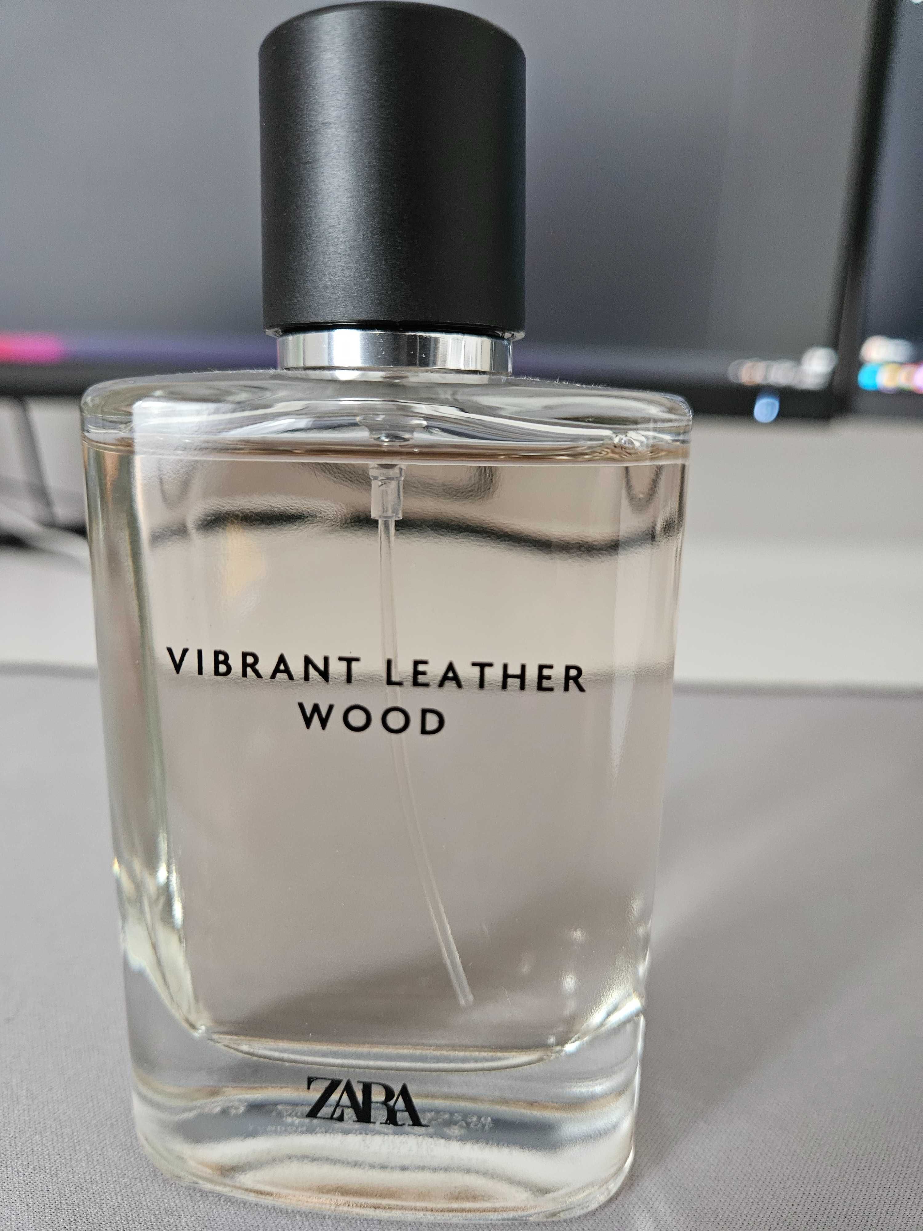 Zara Vibrant Leather Wood