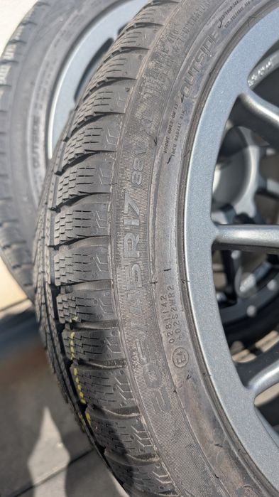 2x zimowe Nokian WR A4 205/45R17 88V XL 8.2mm 235/40R18 95V XL 7.37mm