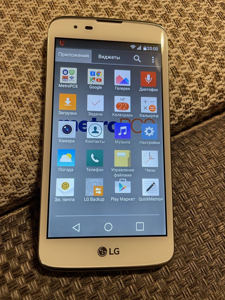 Телефон Lg K7 куплен в США