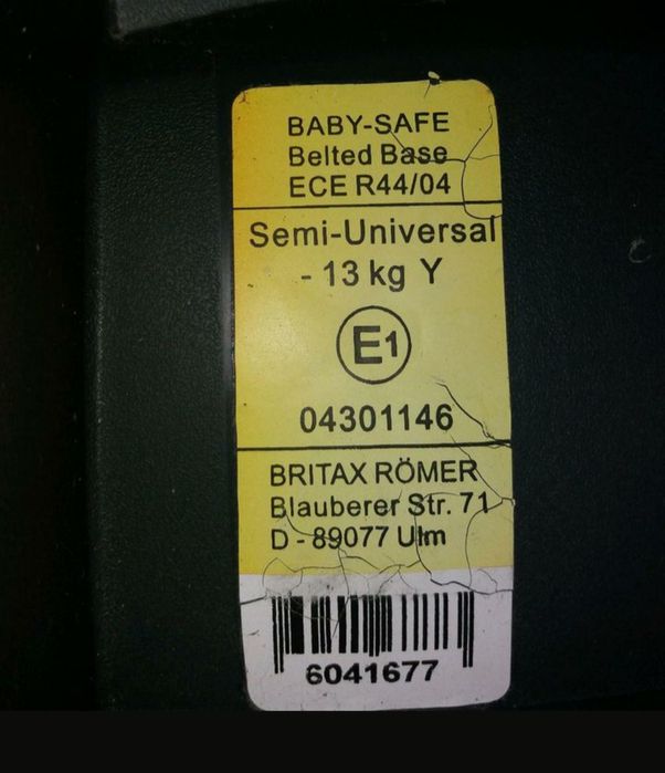 Sprzedam używaną bazę ISOFIX Britax Römer