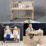 Babybay łóżko drewniane dostawne