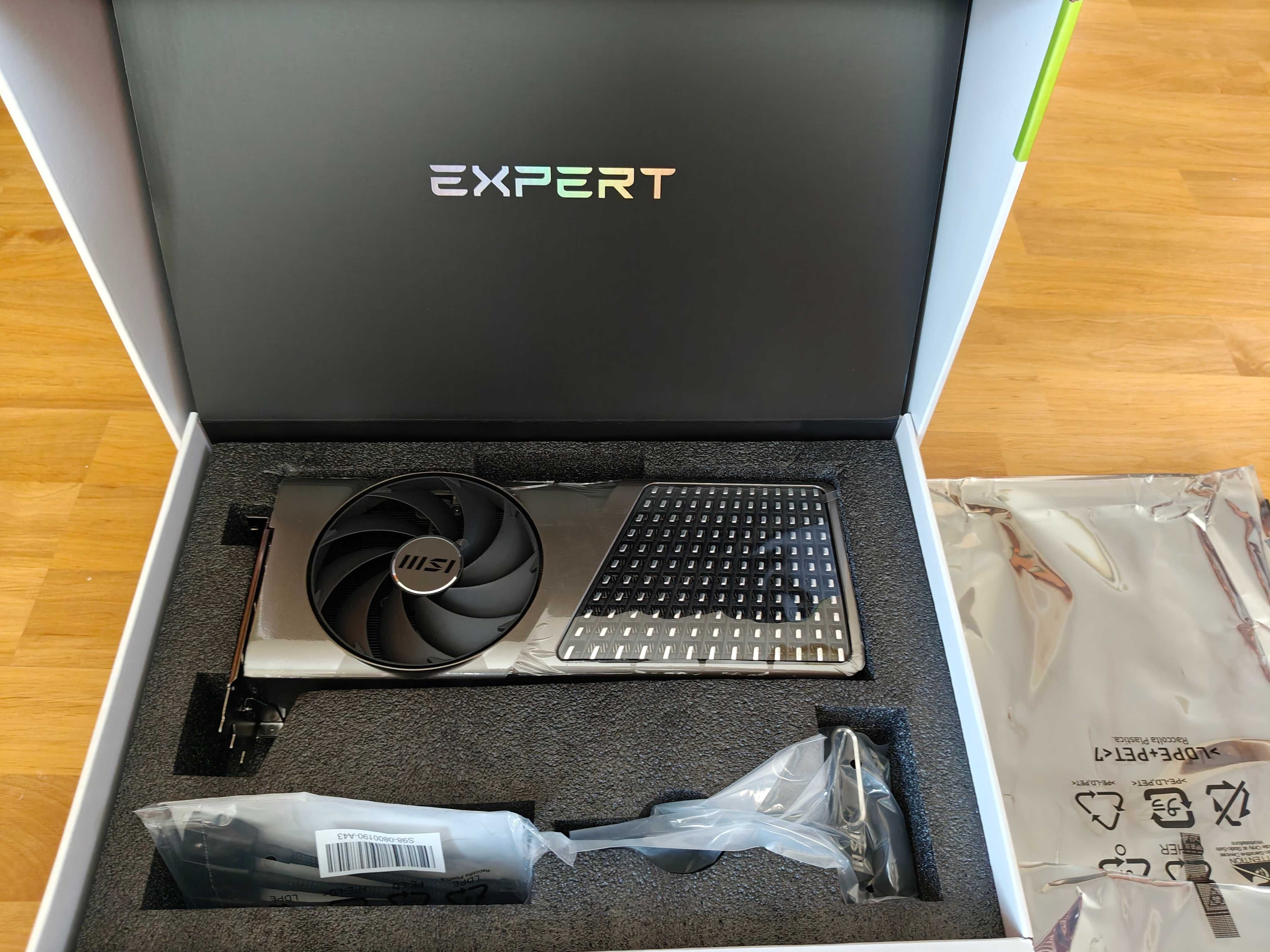 MSI GeForce RTX 4080 SUPER 16G EXPERT "jak nowy" GWARANCJA