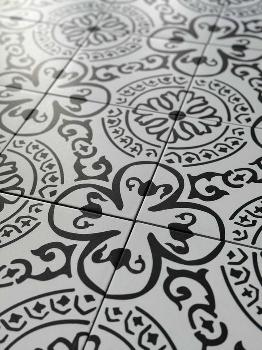 Płytki GRES Patchwork 20 X 20 Cigno Czarno Białe ATEM Gatunek 1 NOWOŚĆ