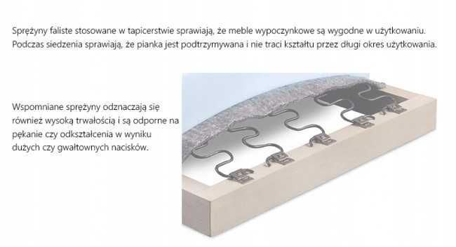 Narożnik w kształcie U z funkcją spania, szaro - czarny, z pojemnikami