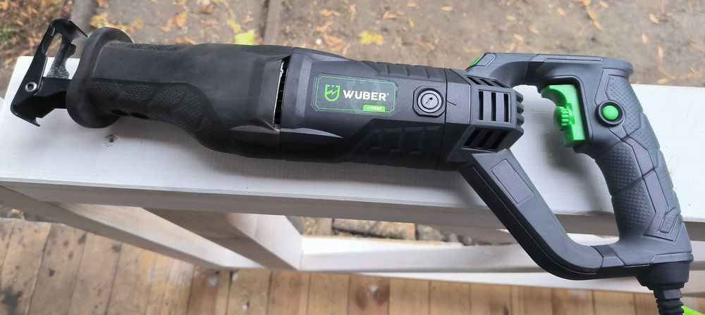 Piła szablasta WUBER W17530, 1700W, 0–3000 uchwyt obrotowy jak nowa GW