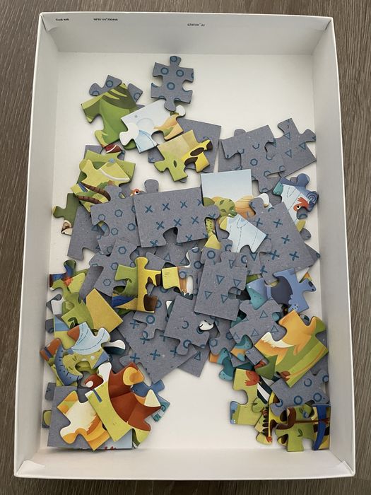 Puzzle progressivo animais selvagens - Educa