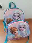 Mochila de pré escolar com lancheira da Frozen