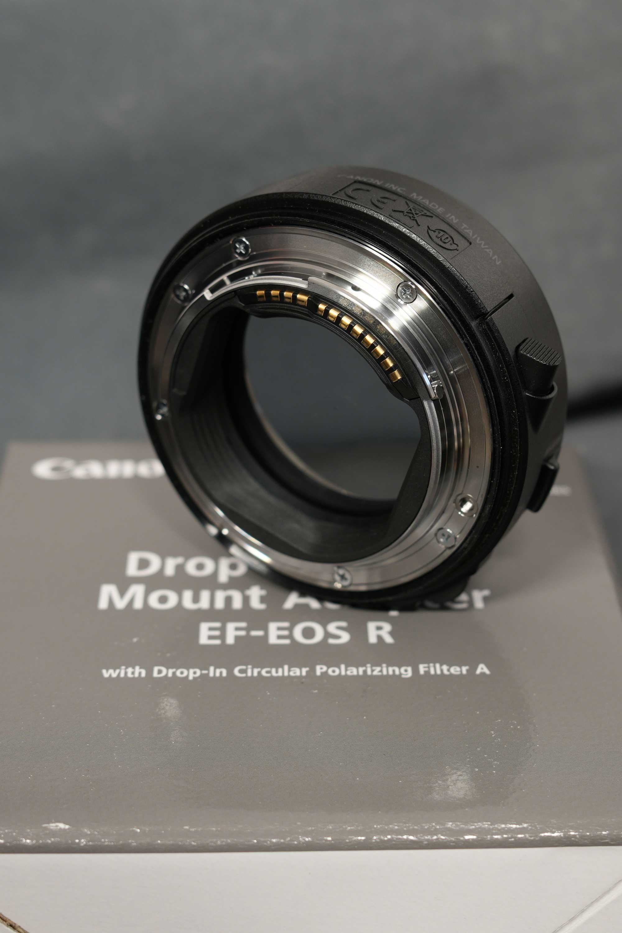 Adapter EF-EOS R + Okrągły wysuwany filtr polaryzacyjny C-PL