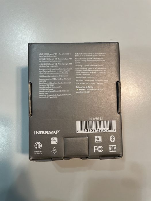 Garmin Approach S70 47mm B. Ceramic Bezel w. Black S.Band 010-02746-02