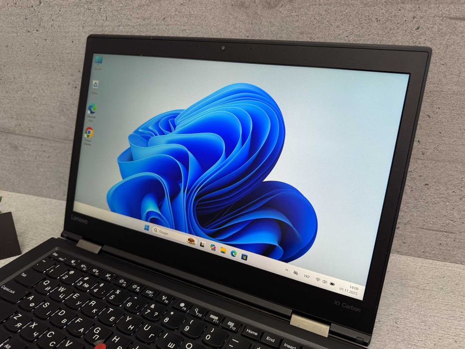 Стильний ноутбук Lenovo X1 Carbon Gen 4/256gb ssd/i5-6300u