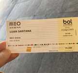 Luan Santana 23 Agosto Altice Arena Lisboa