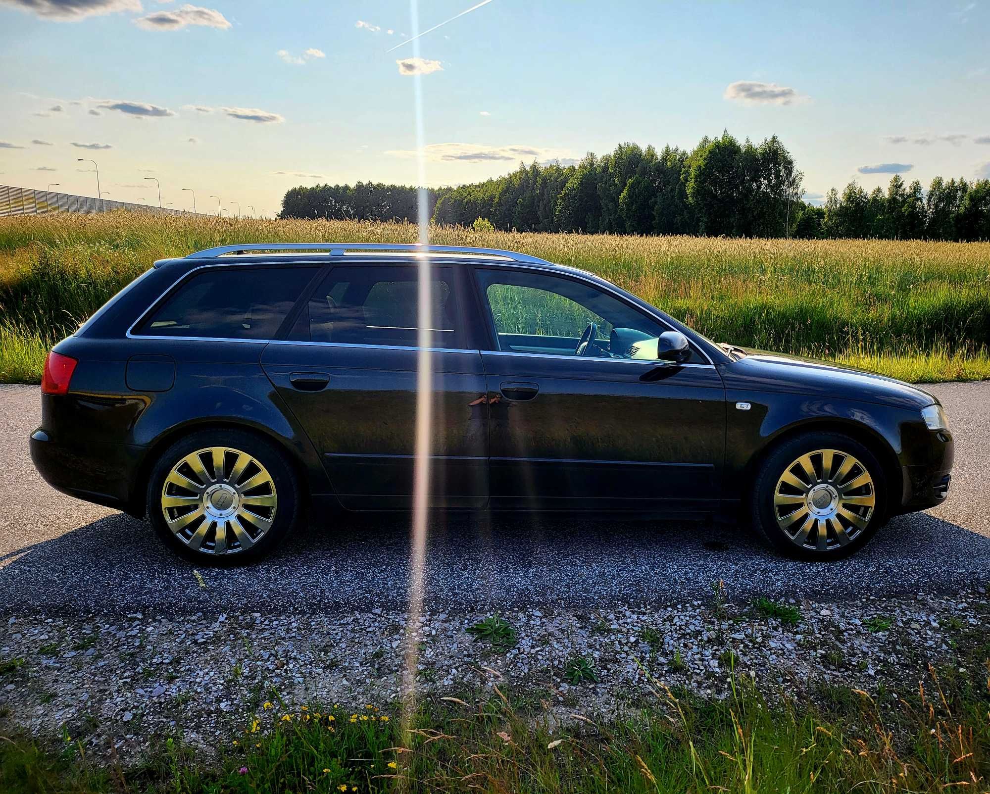 AUDI A4 2.0 tdi automat klima lodówka navi grz.fote alu hak SUPER STAN