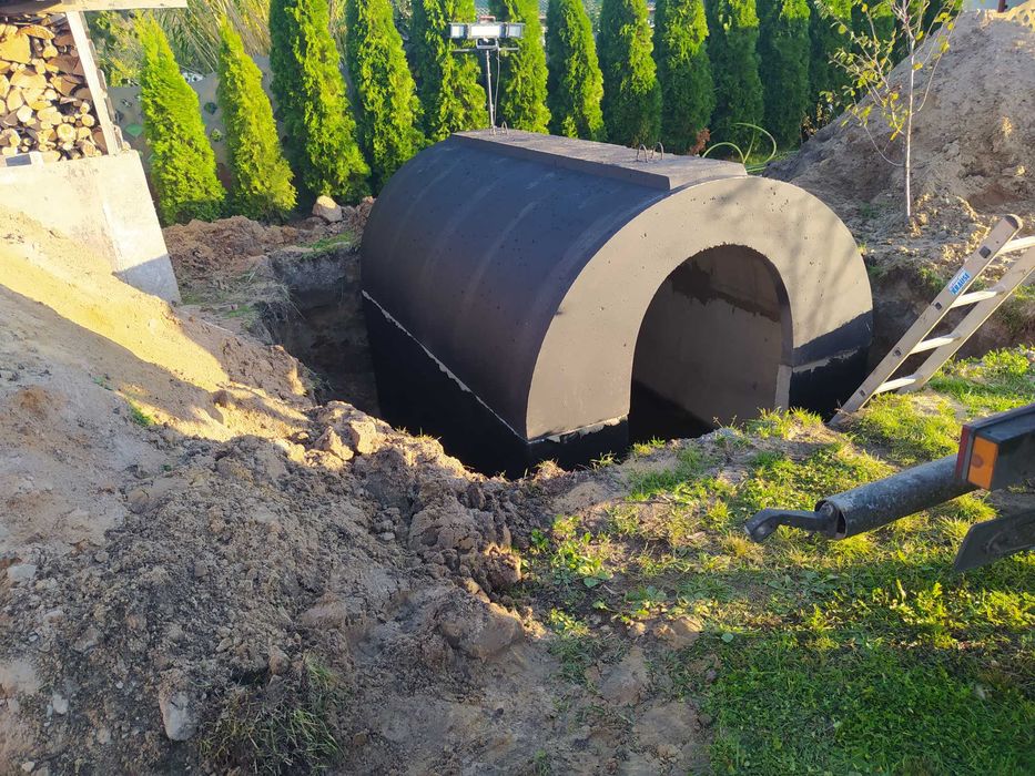 Szambo Betonowe Szamba Kanał Samochodowy Piwnica