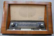 Radio lampowe Erfurt 3D  Super 6118/57 WU 3D Stern Radio Sonneberg