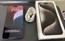 Telefone apple 15 pro max de 256 gb