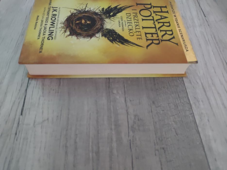 Książka Harry Potter Przeklęte dziecko Rowling twarda okładka idealne
